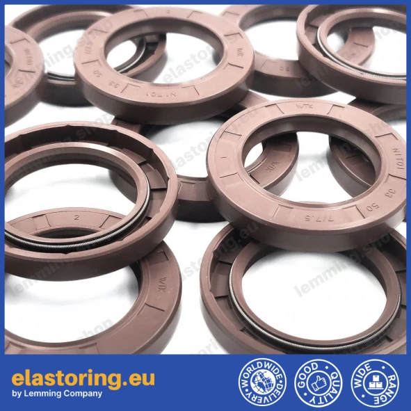 Pressure oil seal 33x50x7/7,5 N1T01 FPM [BABSL]